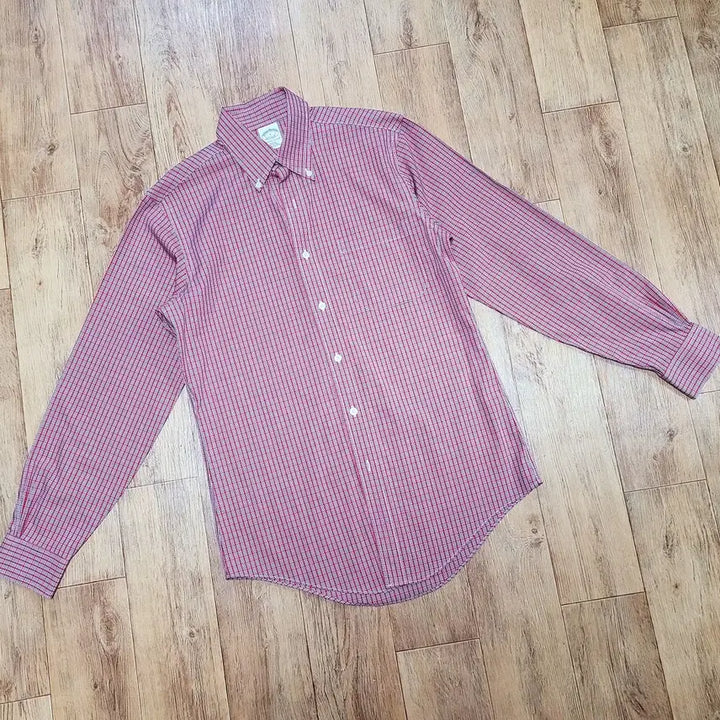 [BUNJANG] Brooks Brothers Checkered Non-Iron Shirt / 브룩스브라더스 논아이론 체크셔츠 90-95 새상품