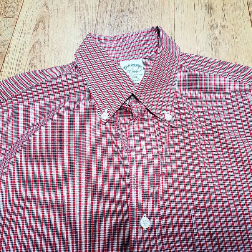 [BUNJANG] Brooks Brothers Checkered Non-Iron Shirt / 브룩스브라더스 논아이론 체크셔츠 90-95 새상품