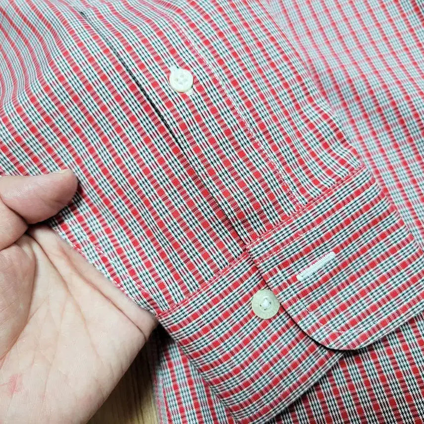 [BUNJANG] Brooks Brothers Checkered Non-Iron Shirt / 브룩스브라더스 논아이론 체크셔츠 90-95 새상품