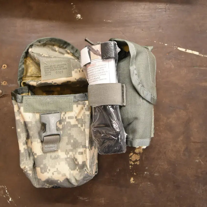 [BUNJANG] US Army ACU First Aid Kit Set / 미군 퍼스트에이드 키트 세트