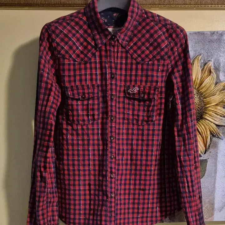 [BUNJANG] Hollister Checkered Shirt / 홀리스터 남방L