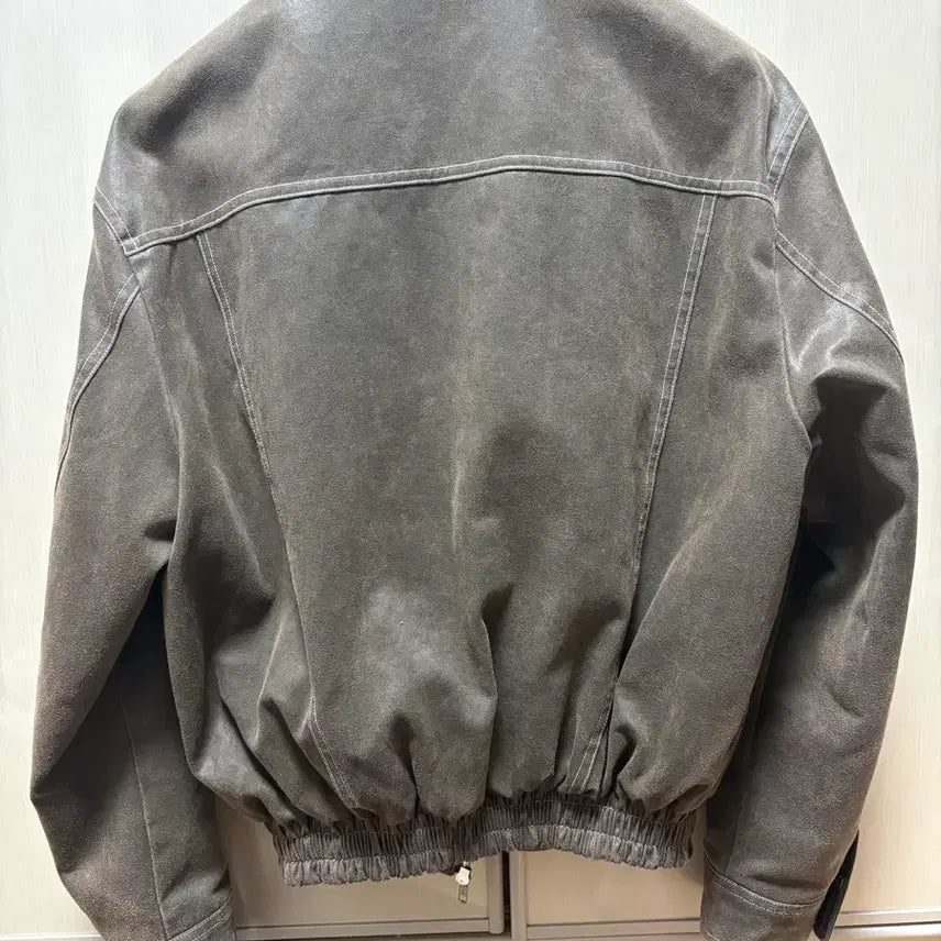 [BUNJANG] Arvan Peace Crack Suede Jacket - Beige / 아르반 피스 크랙 스웨이드 자켓_베이지(2size)