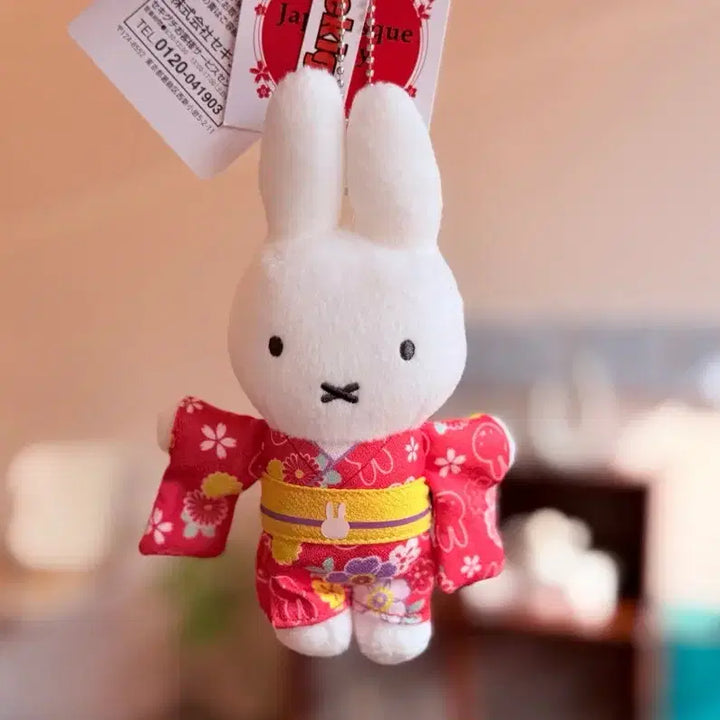 [BUNJANG] Sekiguchi Miffy Miffy Mascot Keyring / 일본 세키구치 기모노 입은 미피 miffy 마스코트 키링