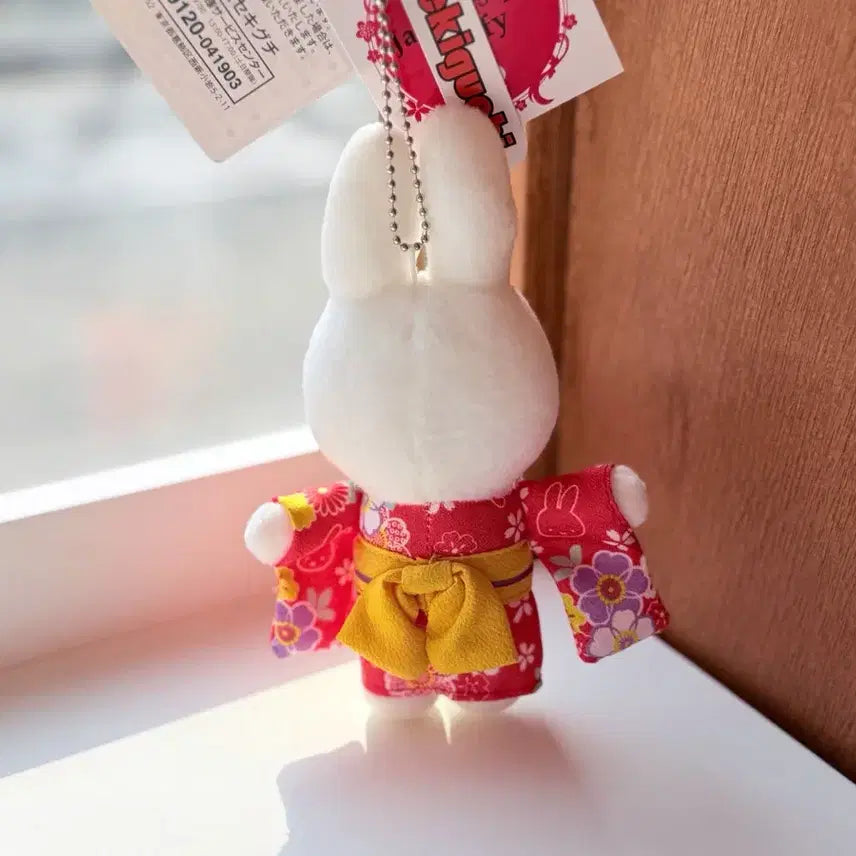 [BUNJANG] Sekiguchi Miffy Miffy Mascot Keyring / 일본 세키구치 기모노 입은 미피 miffy 마스코트 키링