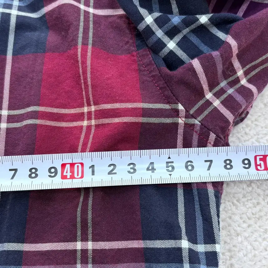 [BUNJANG] M Forestcamp Flannel Check Shirt / M 포레스트캠프 플란넬 체크 셔츠 0320E