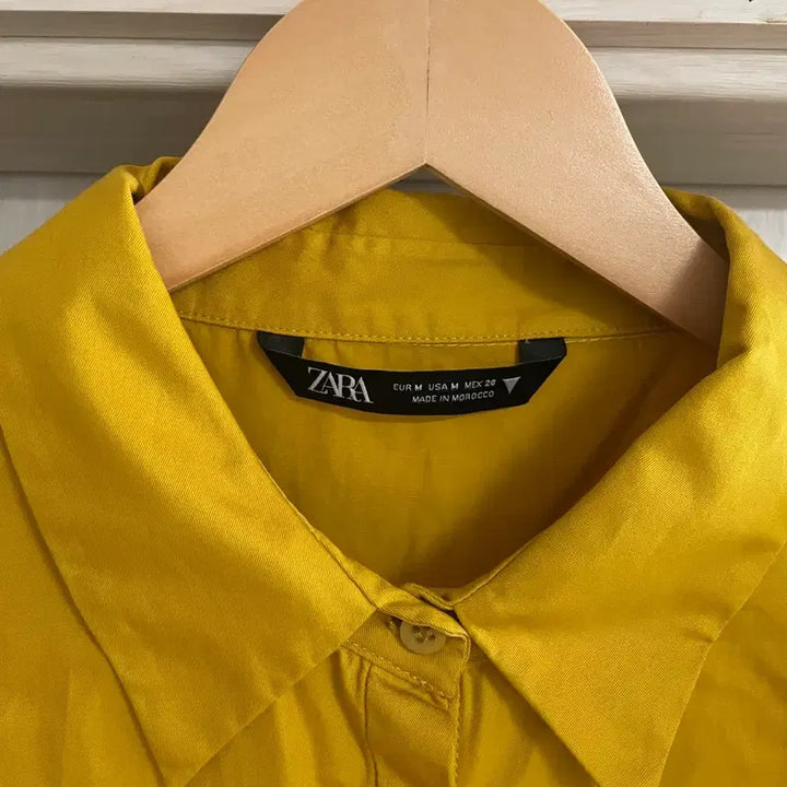 [BUNJANG] ZARA Frill Shirt Dress / (ZARA)_자라 프릴 셔츠 드레스 M