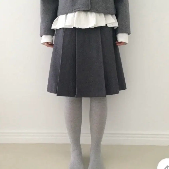 [BUNJANG] Humoo Kara Jacket and Skirt Set / 후무 카라 자켓 , 스커트