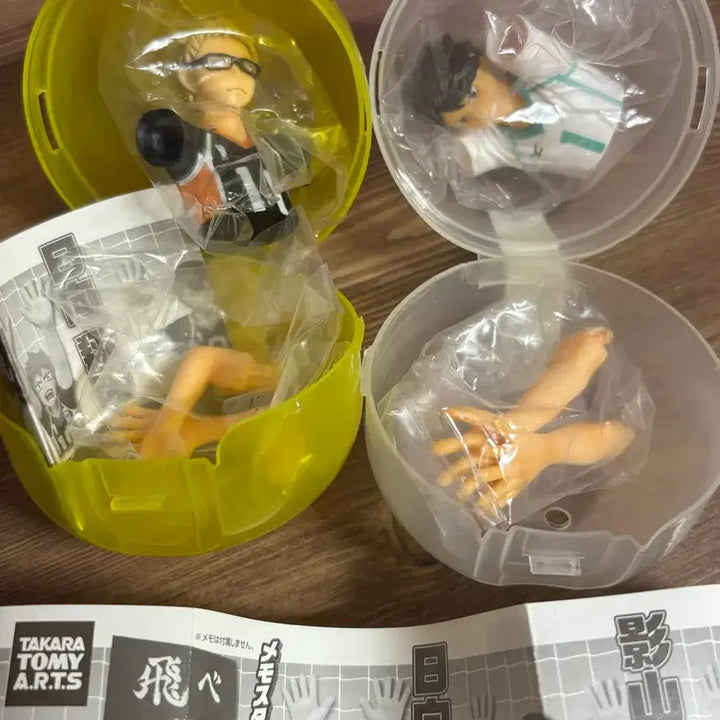 [BUNJANG] Haikyuu Tsukishima &amp; Oikawa Memo Stand Set / 하이큐 가챠 블록 메모 스탠드 2종