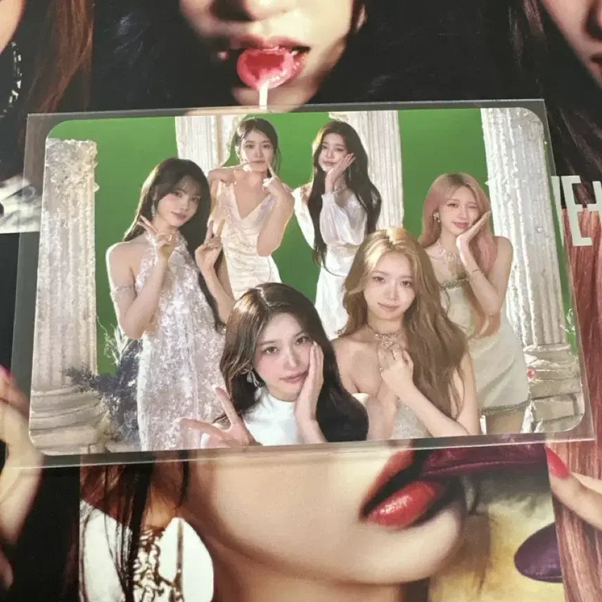 [BUNJANG] IVE Fan-Con Group Photocard / 아이브 팬콘 트래카 단체 포카