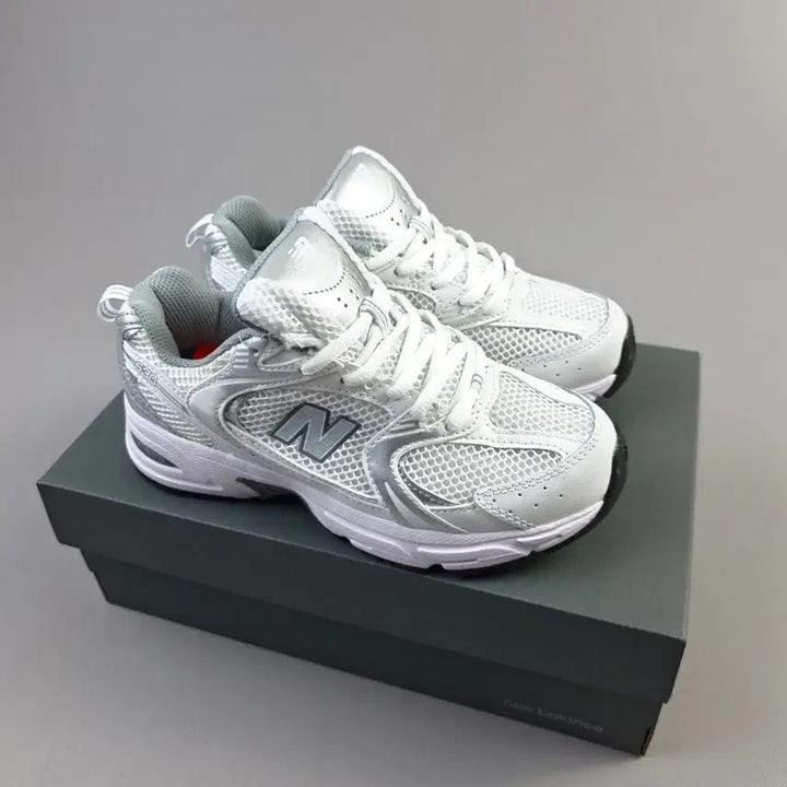 [BUNJANG] New Balance 530 Silver White Sneakers / 밸런스 530 실버 화이트 배색