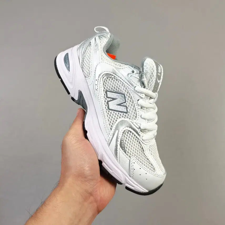 [BUNJANG] New Balance 530 Silver White Sneakers / 밸런스 530 실버 화이트 배색