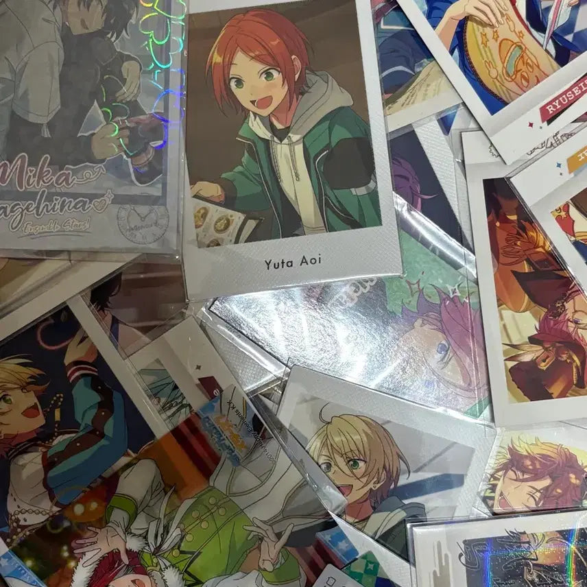 [BUNJANG] Ensemble Stars! Various Photocards &amp; Live Tickets Bundle / 앙스타 파샤(약 130장 , 라이브티켓(약7장 그 외 비공