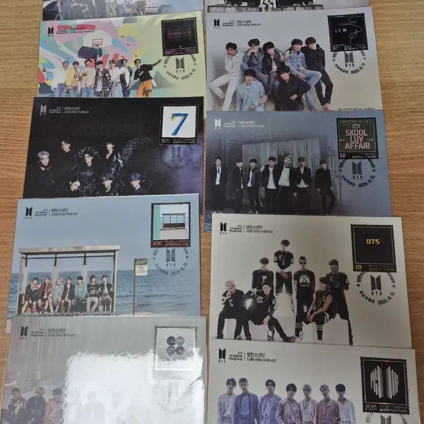 [BUNJANG] BTS Stamp Set Bundle Set / BTS 우표세트