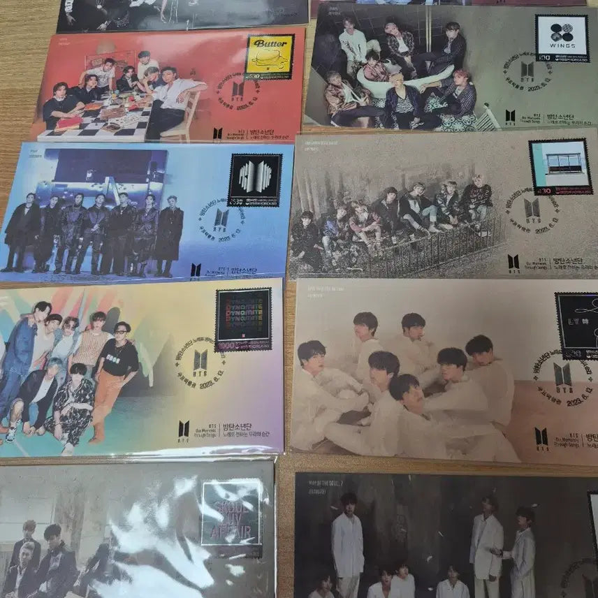 [BUNJANG] BTS Stamp Set Bundle Set / BTS 우표세트