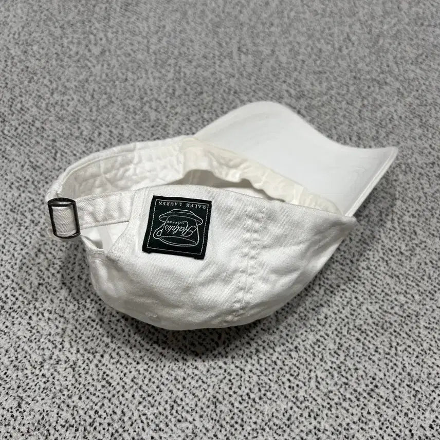 [BUNJANG] Polo Ralph Lauren White Cotton Twill Cap / 폴로 랄프스 볼캡