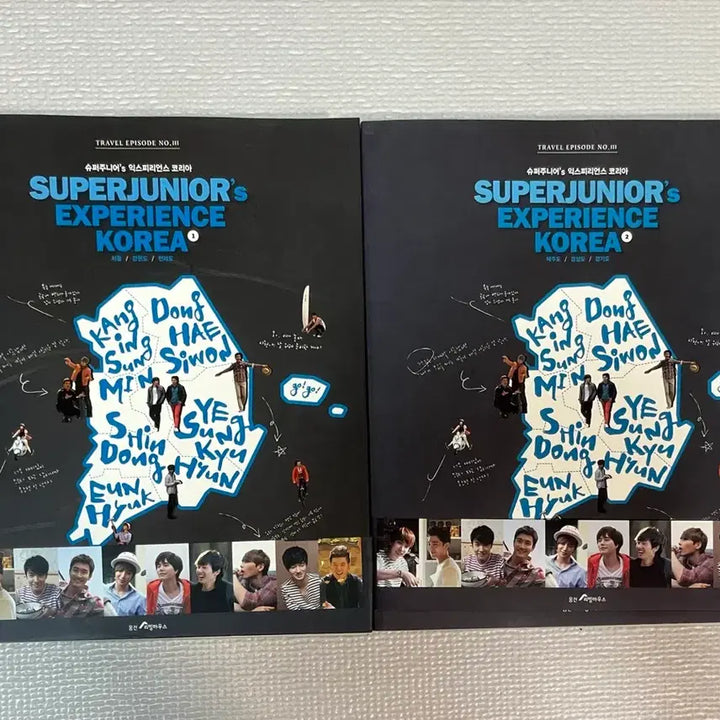 [BUNJANG] Super Junior Experience Korea Travel Essay Book / 슈퍼주니어 익스피리언스 코리아 여행에세이+부록