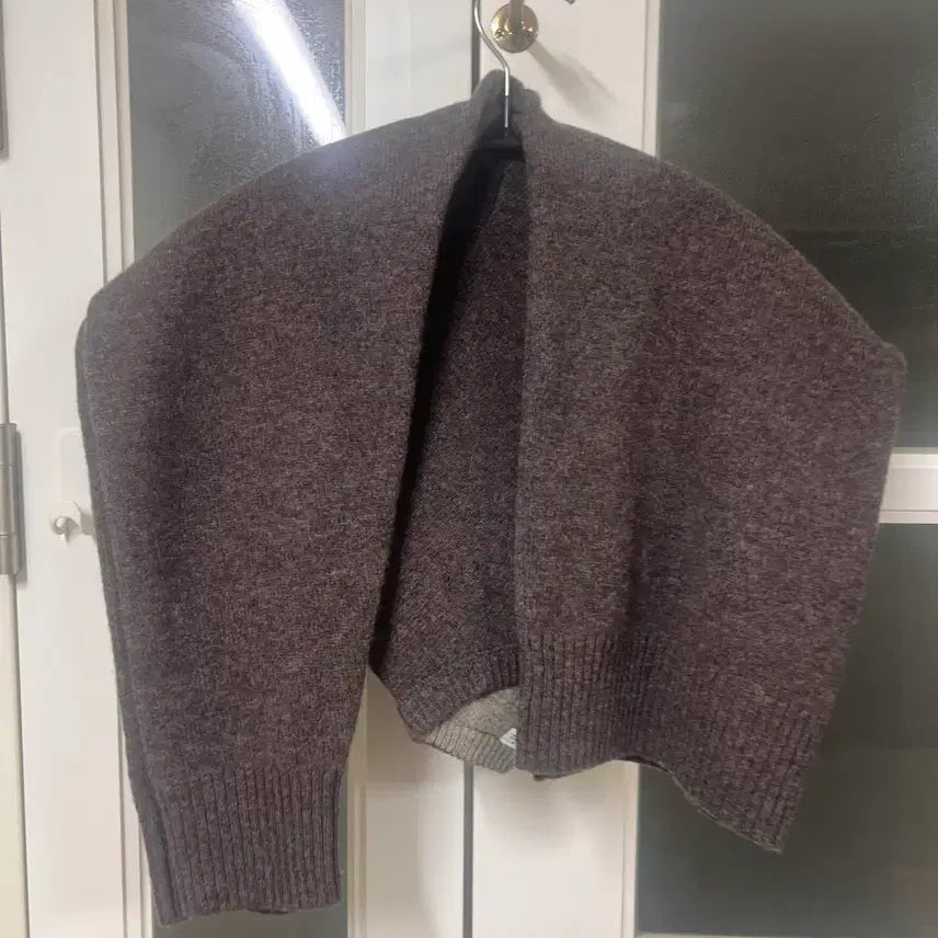 [BUNJANG] Uniqlo U Bi-Color Lambswool Crewneck Sweater / 유니클로U 바이컬러램스울크루넥스웨터
