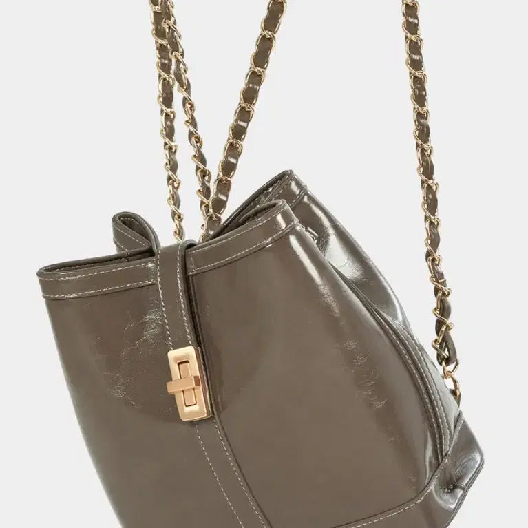 [BUNJANG] M.J.D Carol Backpack Etoupe / 엠제이드 캐롤 백팩 에토프