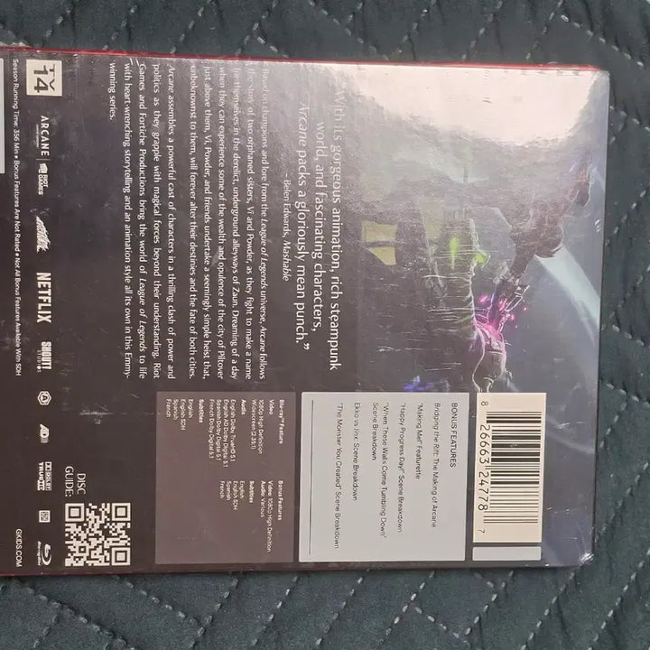 [BUNJANG] Arcane Blu-ray US Edition Sealed / 아케인 블루레이 미국판 미개봉