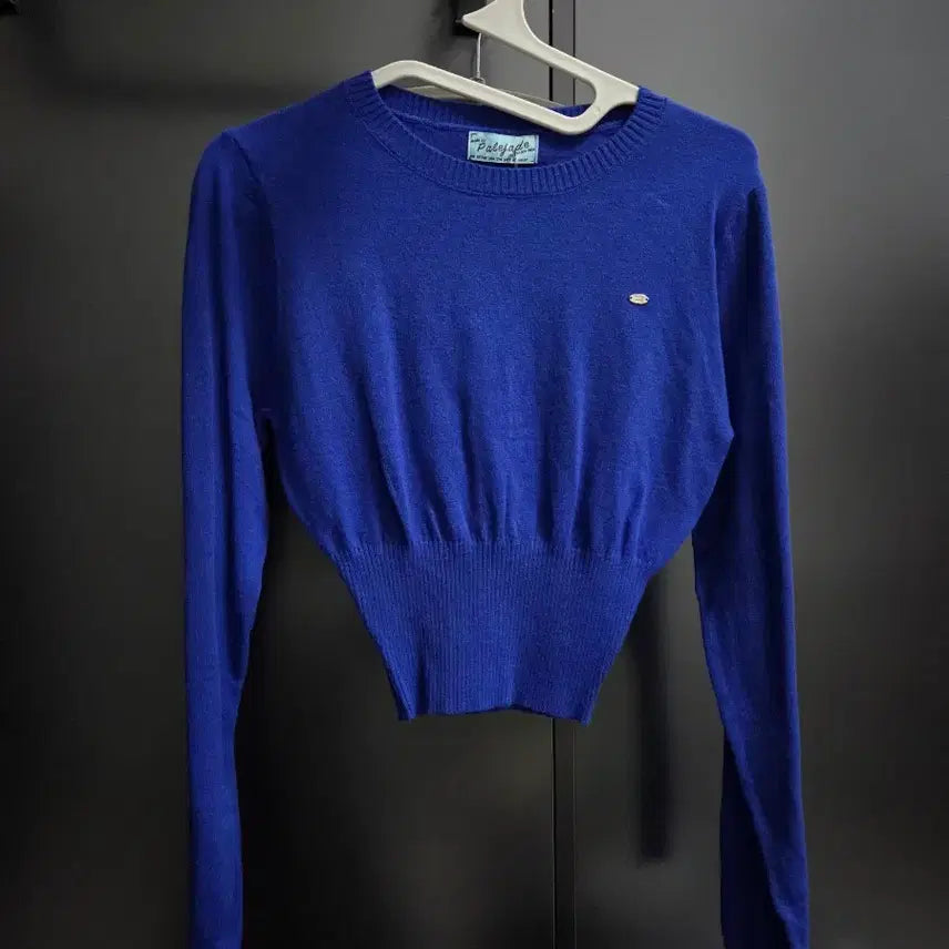 [BUNJANG] Pale Jade Fitted Rayon Knit T-Shirt / 새상품) 페일제이드 Fitted Rayon Knit T 니트 블루
