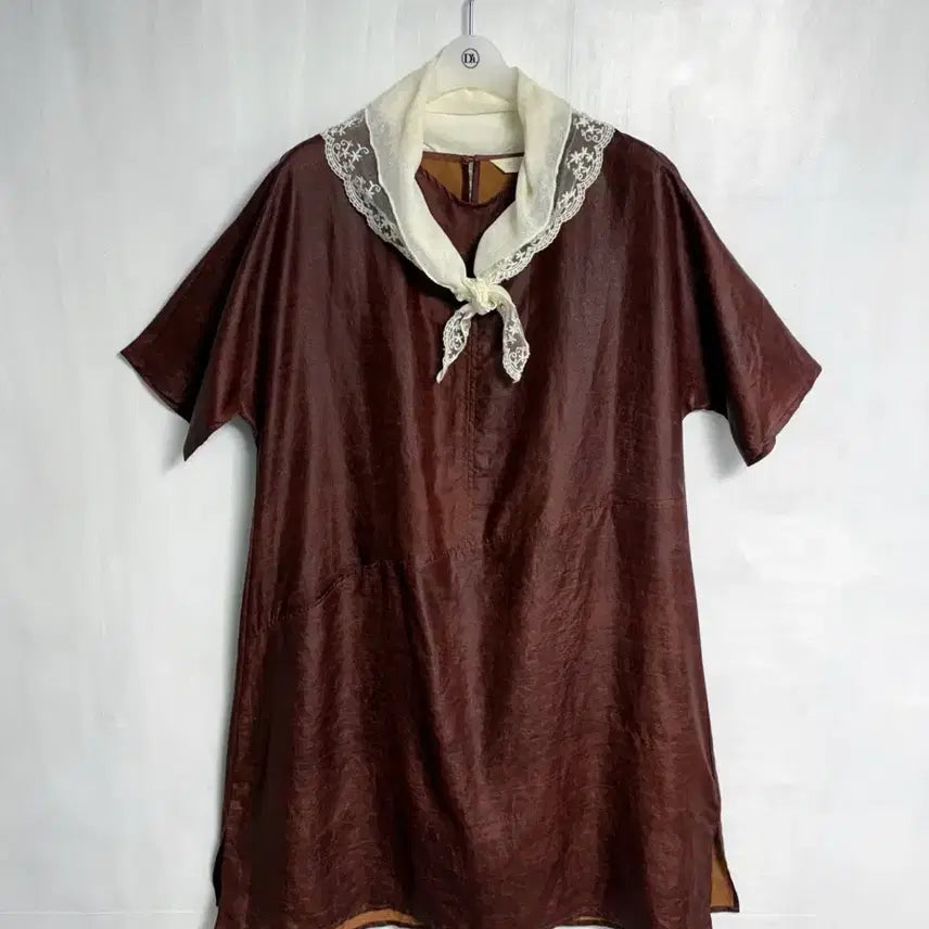 [BUNJANG] isae Silk Mud-Dyed Dress / 이새(isae) 실크 진흙염색 원피스