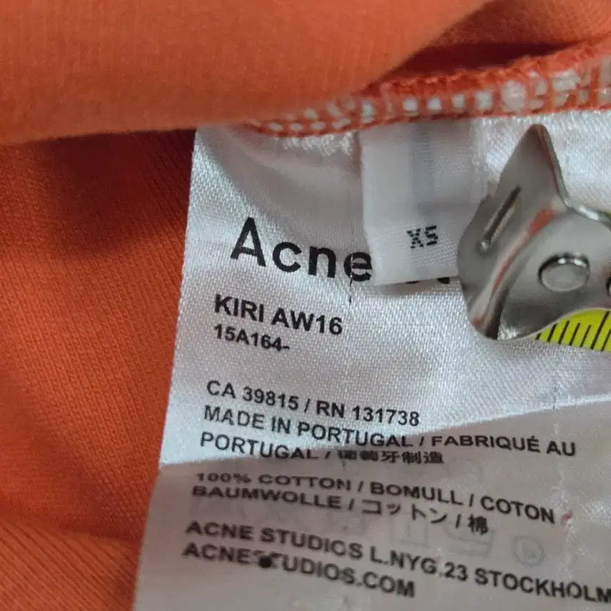 [BUNJANG] Acne Studios Short Sleeve T-shirt / 아크네 스튜디오 반팔티 Acne Studios