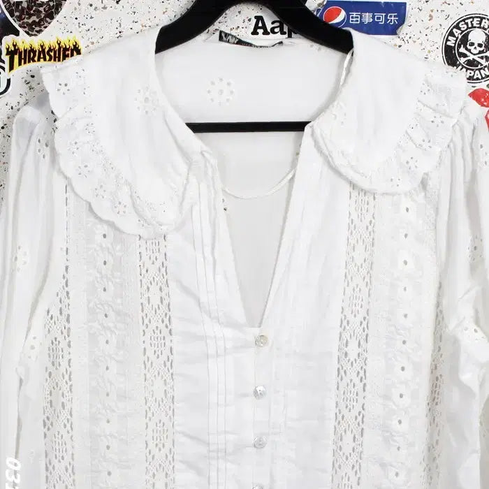 [BUNJANG] ZARA Lace Blouse Women&