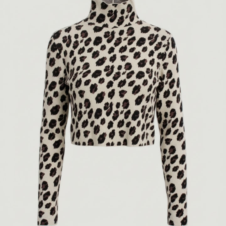 [BUNJANG] Zara Leopard Print Knit Top - Women&