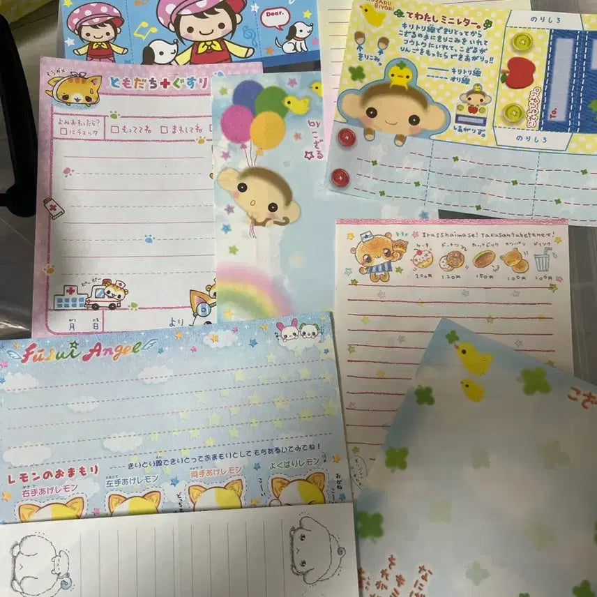 [BUNJANG] Heisei Era Rare Paper Collection - 9 Designs / 고전 헤이세이 지류 9장 일광