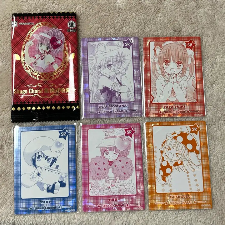 [BUNJANG] Character Chare Change Trading Card Bundle Set / 일괄) 캐릭캐릭체인지 캐캐체 중국 한정 트레이딩카드 슈고캐러 판매 세라