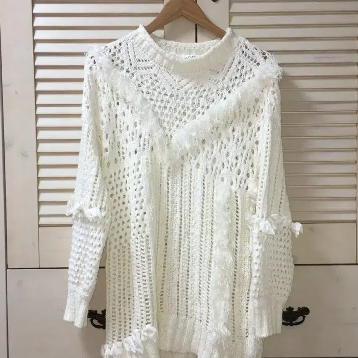 [BUNJANG] Vintage Japanese Ribbon Knit Dress / 일본빈티지 리본 니트 원피스 그런지페어리히피피조물파우닝133레이어룸
