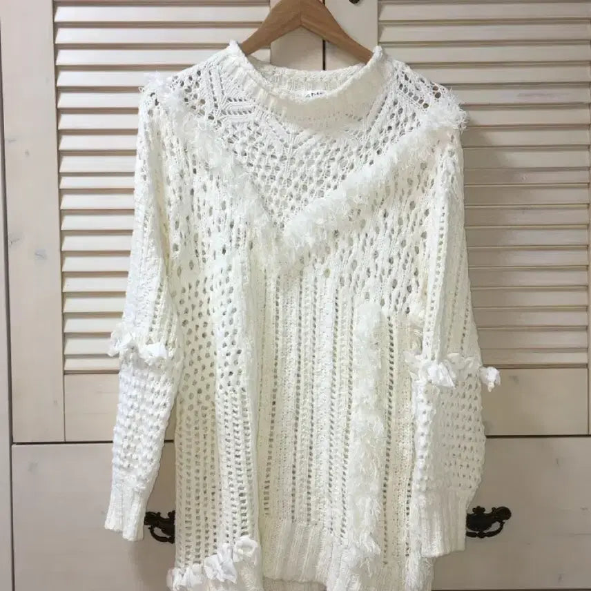 [BUNJANG] Vintage Japanese Ribbon Knit Dress / 일본빈티지 리본 니트 원피스 그런지페어리히피피조물파우닝133레이어룸