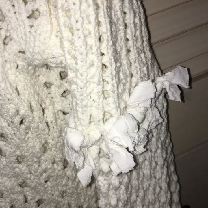 [BUNJANG] Vintage Japanese Ribbon Knit Dress / 일본빈티지 리본 니트 원피스 그런지페어리히피피조물파우닝133레이어룸