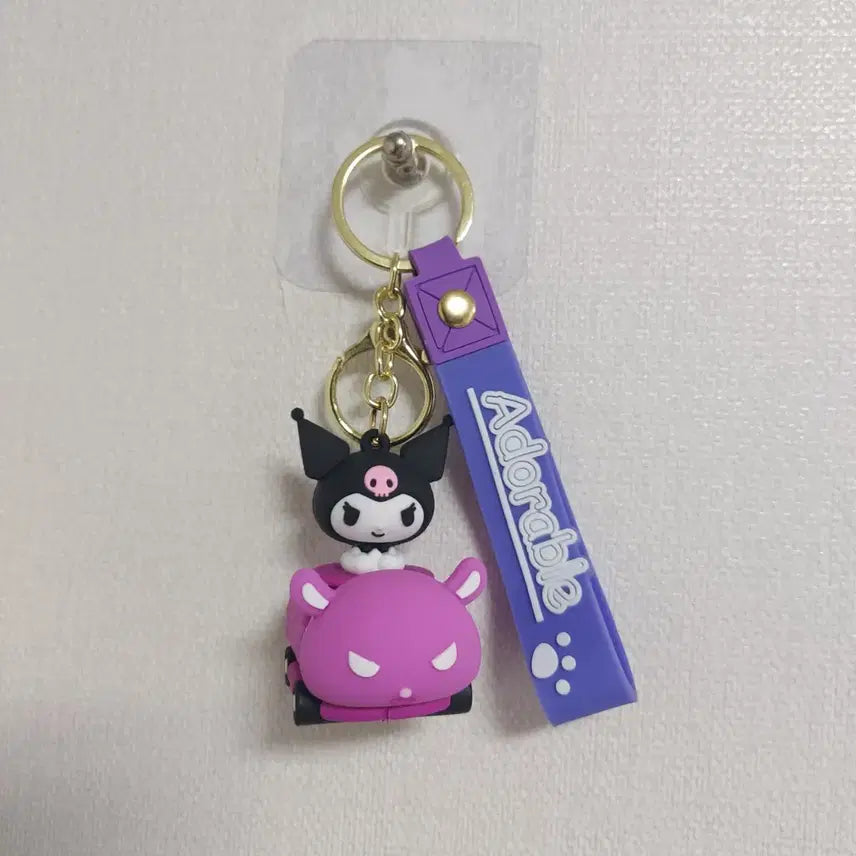 [BUNJANG] Sanrio Kuromi Cinnamoroll Keyring Set / {새상품} 산리오 쿠로미 시나모롤 키링 열쇠고리 차키고리