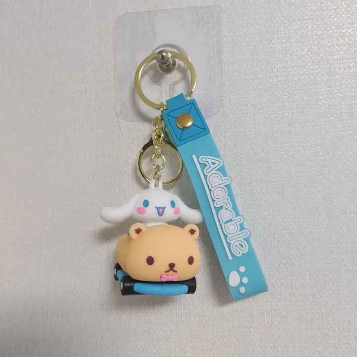 [BUNJANG] Sanrio Kuromi Cinnamoroll Keyring Set / {새상품} 산리오 쿠로미 시나모롤 키링 열쇠고리 차키고리