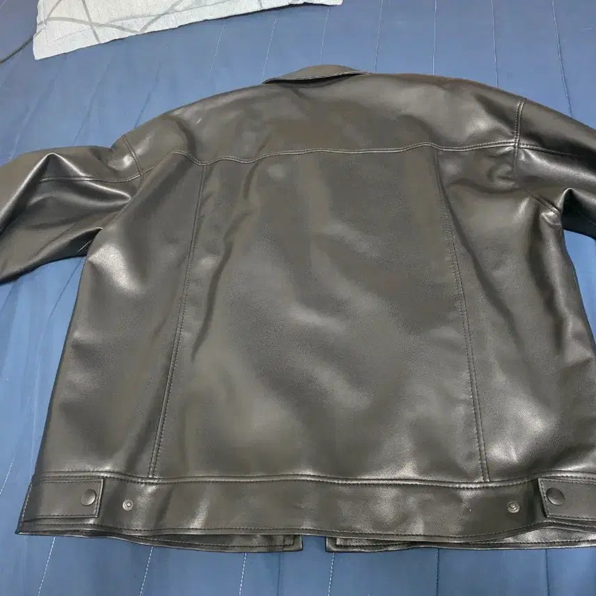 [BUNJANG] Dope Jason Black Leather Jacket / 도프제이슨 블랙 레더 자켓