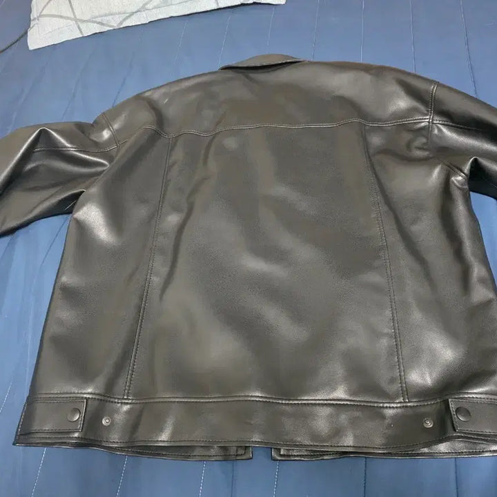 [BUNJANG] Dope Jason Black Leather Jacket / 도프제이슨 블랙 레더 자켓