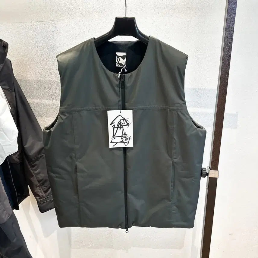 [BUNJANG] GR10K Insulated Padded Vest Coal Grey / [M] GR10K 인슐레이티드 패디드 베스트 콜 그레이