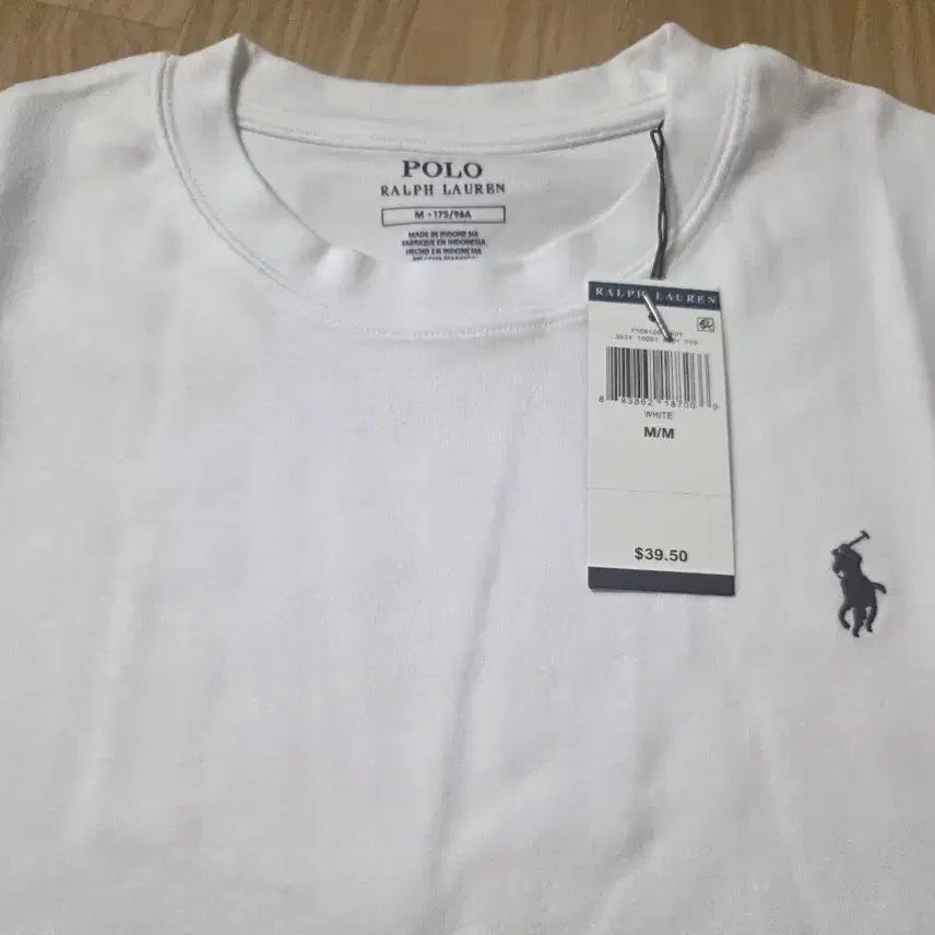 [BUNJANG] Polo Ralph Lauren White T-shirt M / 폴로 랄프로렌 화이트 반팔 티셔츠 M 새상품
