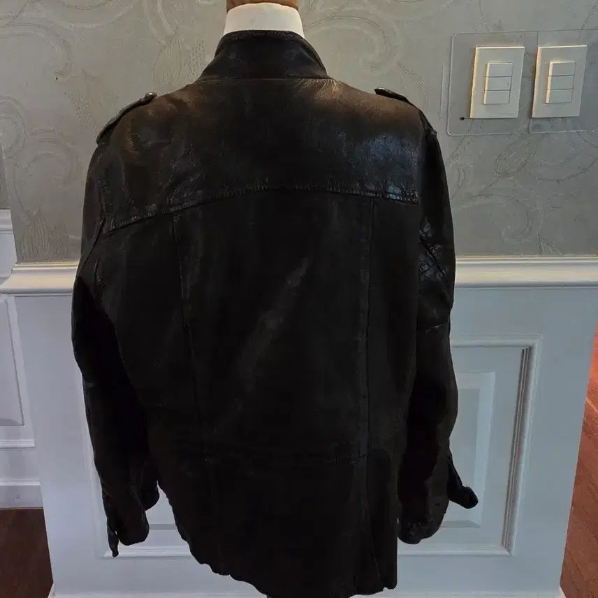 [BUNJANG] Giorgio Brato Leather Jacket - Size 48 / 조르지오 브라토 가죽 자켓 48사이즈