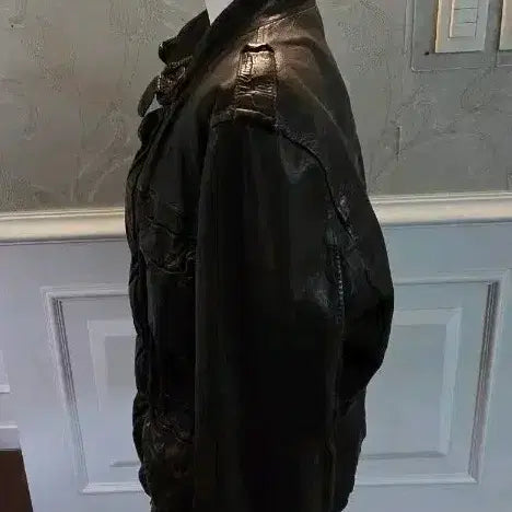 [BUNJANG] Giorgio Brato Leather Jacket - Size 48 / 조르지오 브라토 가죽 자켓 48사이즈