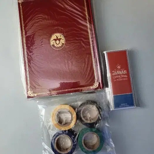 [BUNJANG] Jannabi Wonderland Notebook, Pencil, Masking Tape Bundle Set / [잔나비 굿즈] 잔나비 환상의 나라 노트 , 펜슬 ,마스킹 테이프 세트