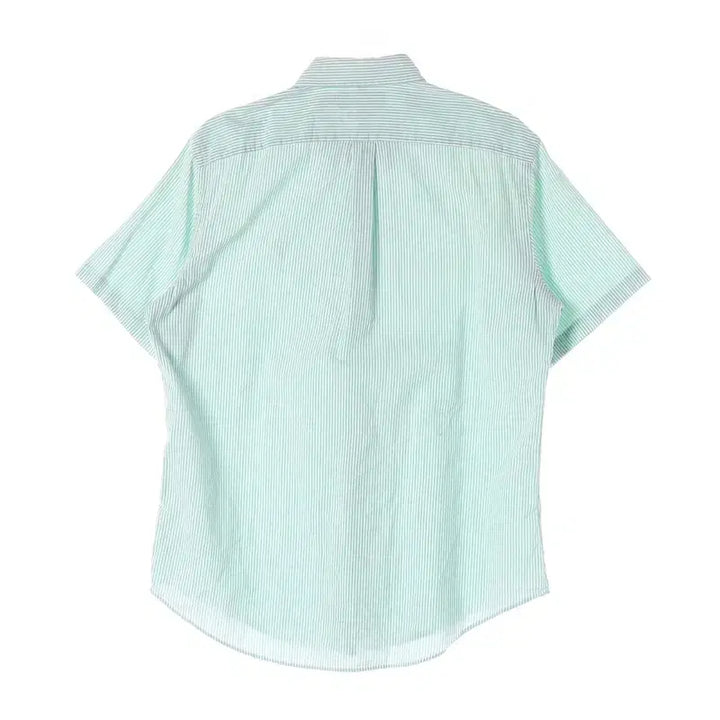 [BUNJANG] Polo Ralph Lauren Mint Stripe Short Sleeve Shirt L / 폴로 랄프로렌 민트 화이트 스트라이프 반팔 셔츠 L