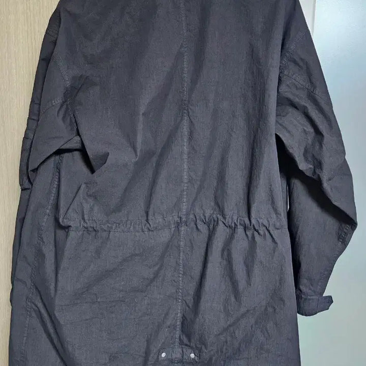 [BUNJANG] Coore 26SS Garment Dyed Fishtail Parka (Washed Black) S / 쿠어  26SS 가먼트 다이드 피쉬테일 파카 (워시드블랙) S
