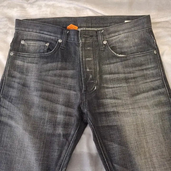 [BUNJANG] Mod9 Mod1s Old Version Lonesome Cat Jeans / [31] 모드나인 Mod1s 구형 흑청 론섬캣