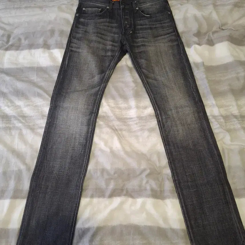 [BUNJANG] Mod9 Mod1s Old Version Lonesome Cat Jeans / [31] 모드나인 Mod1s 구형 흑청 론섬캣