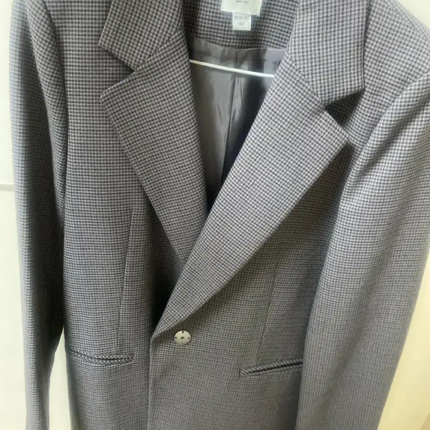 [BUNJANG] Jain Song Check Jacket (Size 66) / 제인송 JAIN by jain Song 체크 자켓 66