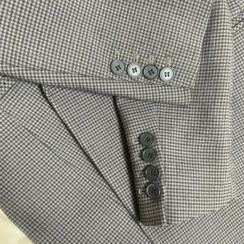[BUNJANG] Jain Song Check Jacket (Size 66) / 제인송 JAIN by jain Song 체크 자켓 66
