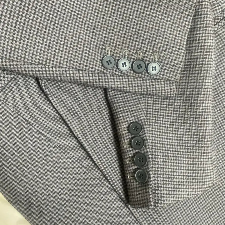 [BUNJANG] Jain Song Check Jacket (Size 66) / 제인송 JAIN by jain Song 체크 자켓 66