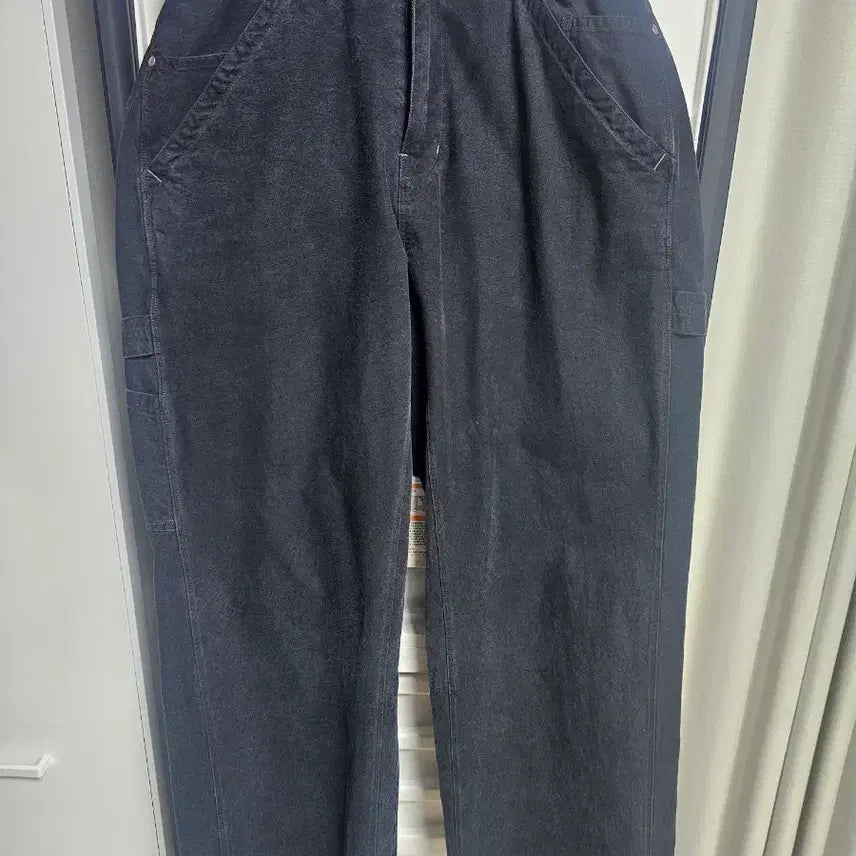 [BUNJANG] Polytelu Hammer Denim Jeans / 폴리테루 해머 데님 블랙 4사이즈